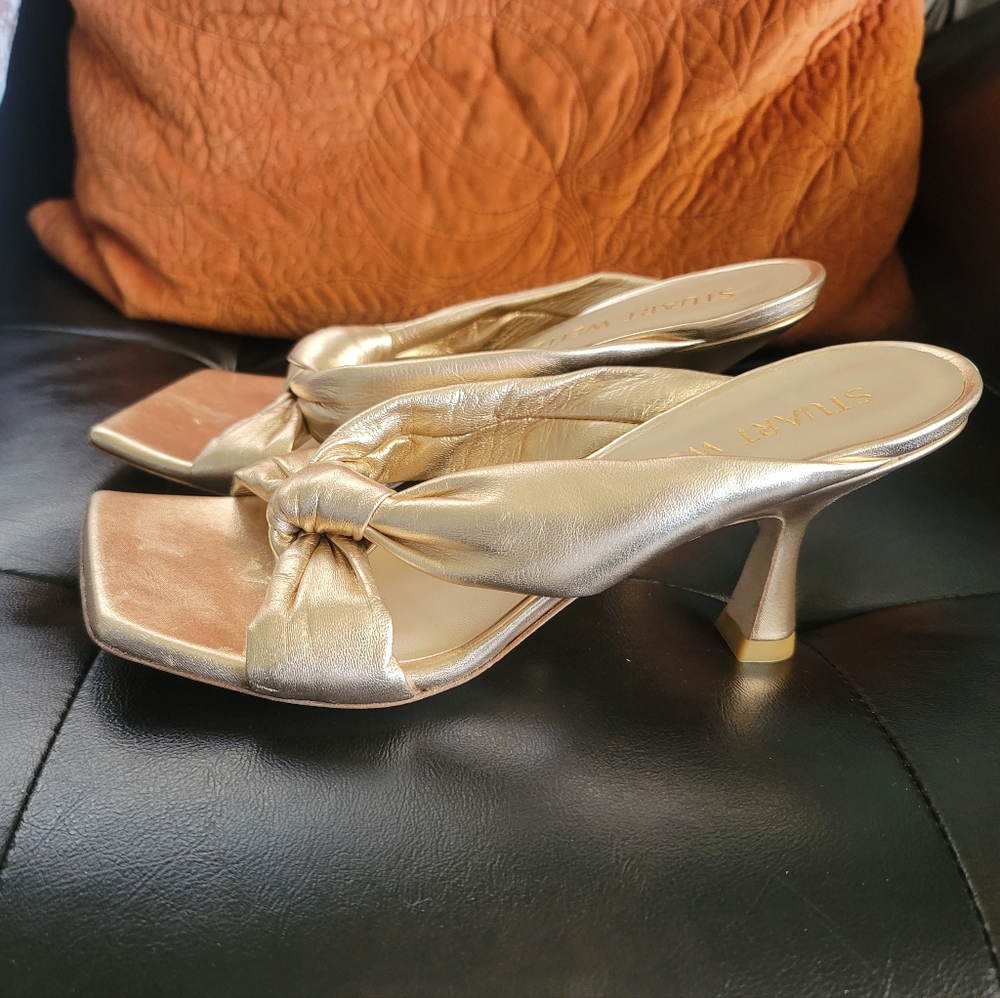 Stuart Weitzman Gold Women's Shoes